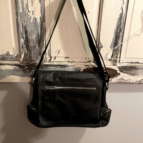 Givenchy Leather Messenger Bag - Picture 1 of 9
